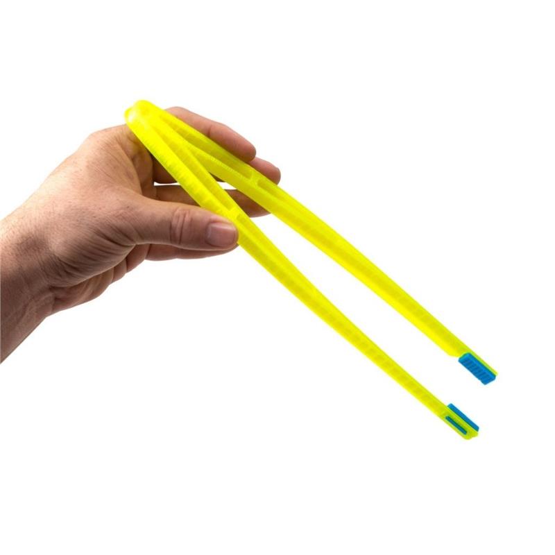 Penseta dreapta din plastic VCA Never-Rust UV Yellow - imagine 4